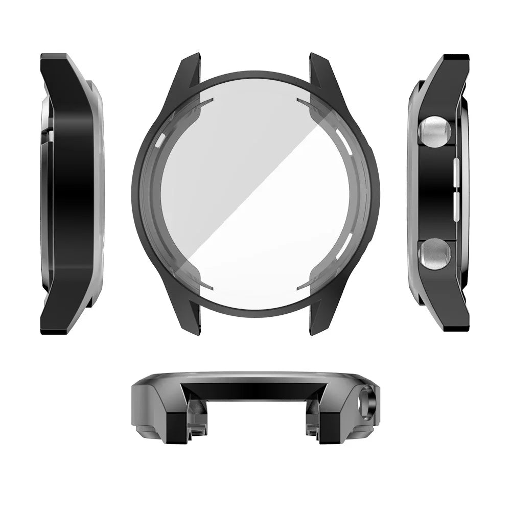 Electroplated TPU All-around Protective Case for Huawei Watch GT 2 46mm - Black - 7