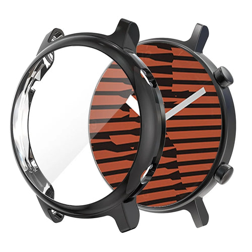 Electroplated TPU All-wrapped Protector Cover for Huawei Watch GT 2 42mm - Black - 1