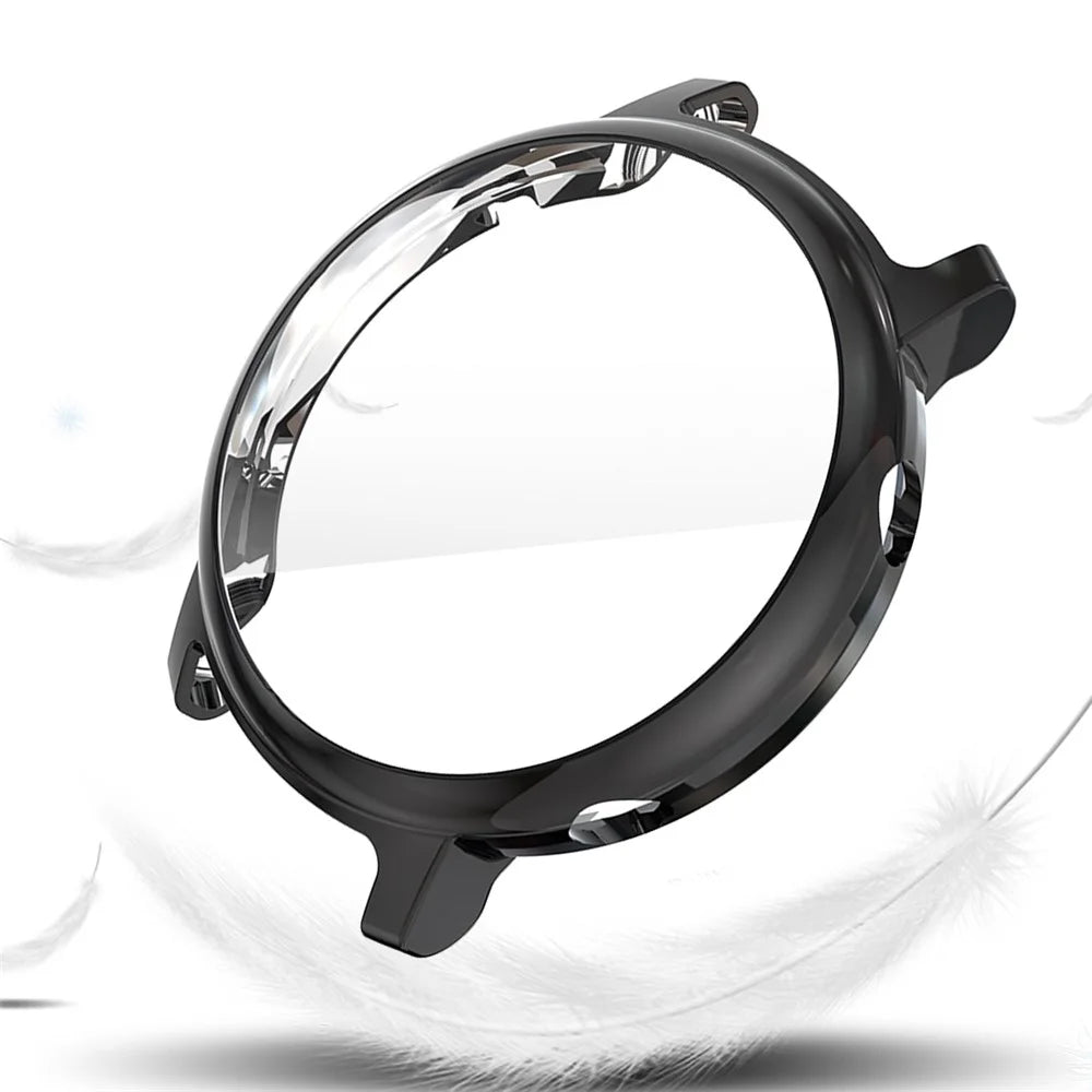 Electroplated TPU All-wrapped Protector Cover for Huawei Watch GT 2 42mm - Black - 2