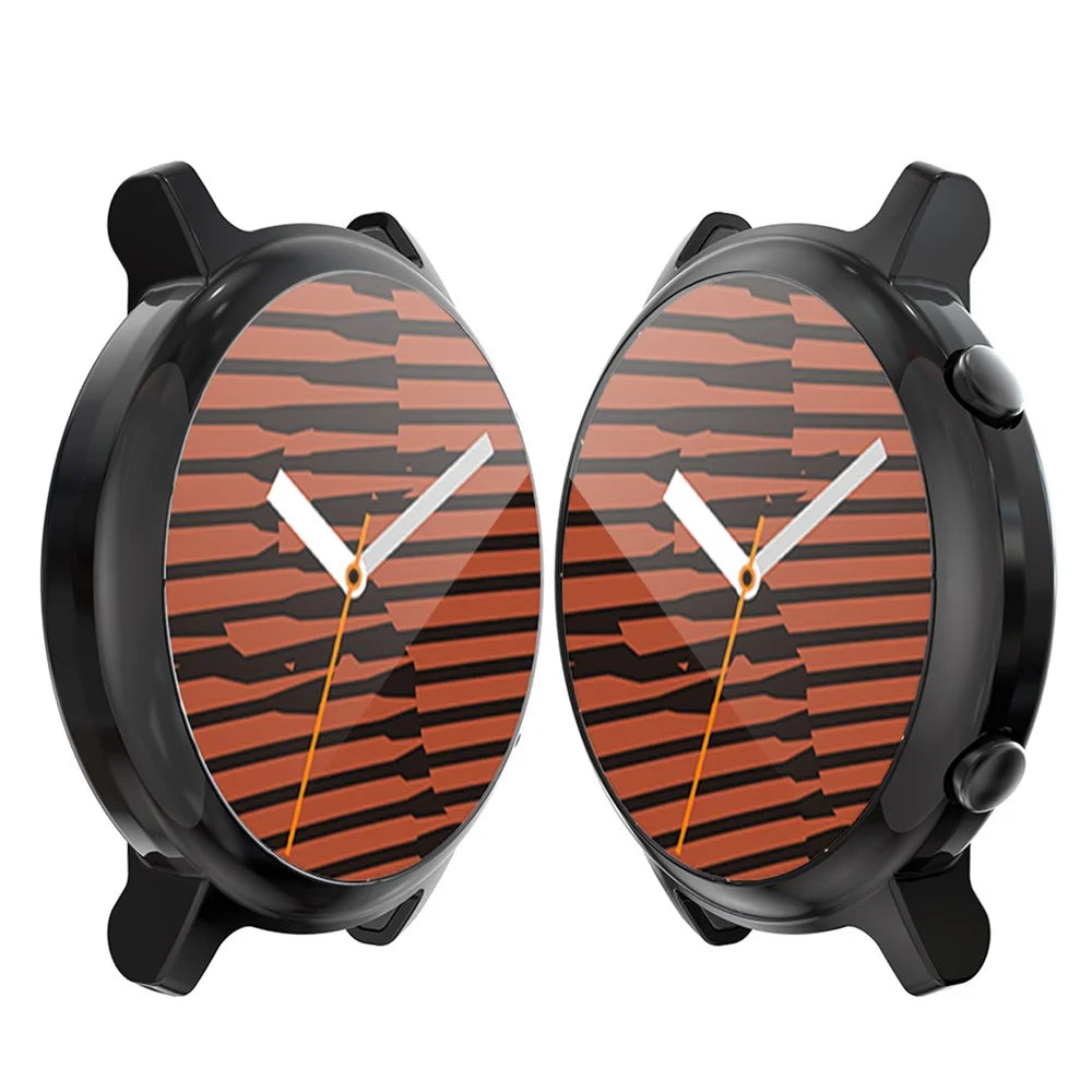 Electroplated TPU All-wrapped Protector Cover for Huawei Watch GT 2 42mm - Black - 3
