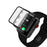 Plating Frame PC + Tempered Glass Watch Case for Apple Watch Series 3/2/1 42mm - Black - 4