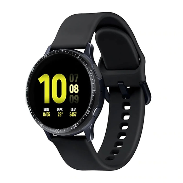 Stainless Steel Watch Bezel Ring for Samsung Galaxy Watch Active 2 40mm - Black - 3