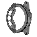 Clear Soft TPU Unique Cover for Garmin Fenix 5S - Black - 2