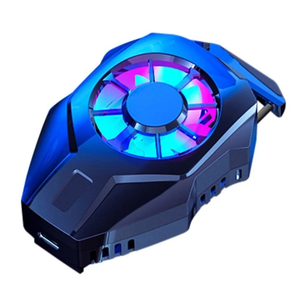 L-01 Mobile Phone Game Radiator Cooler Rapid Cooling Fan - Black - 2