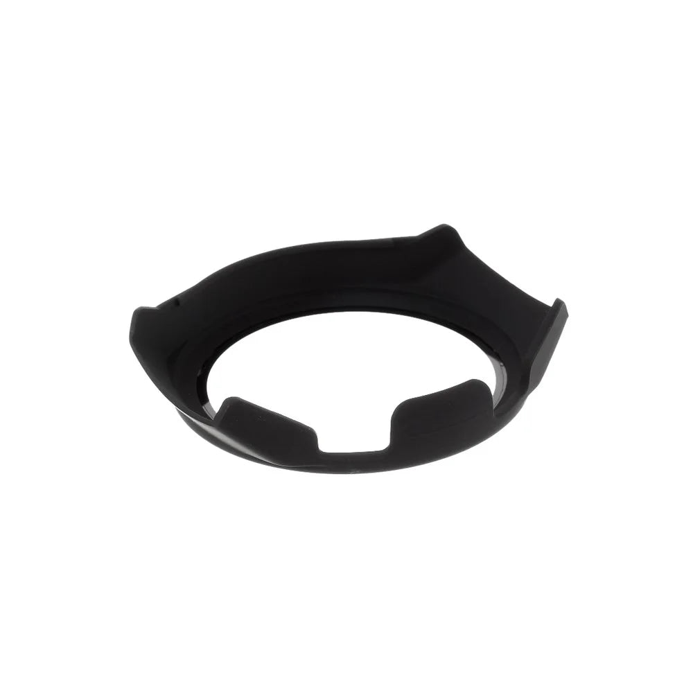 Rubberized PC Frame Intergrated Tempered Glass Screen Protector Smart Watch Cover for Huawei Watch GT 2e - Black - 4