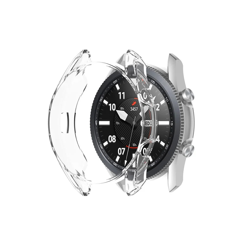 Shockproof TPU Watch Shell for Samsung Galaxy Watch 3 45mm SM-840 - Transparent - 1