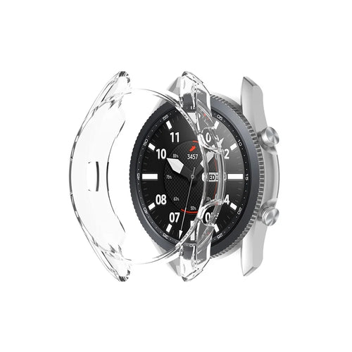 Shockproof TPU Watch Shell for Samsung Galaxy Watch 3 45mm SM-840 - Transparent - 1
