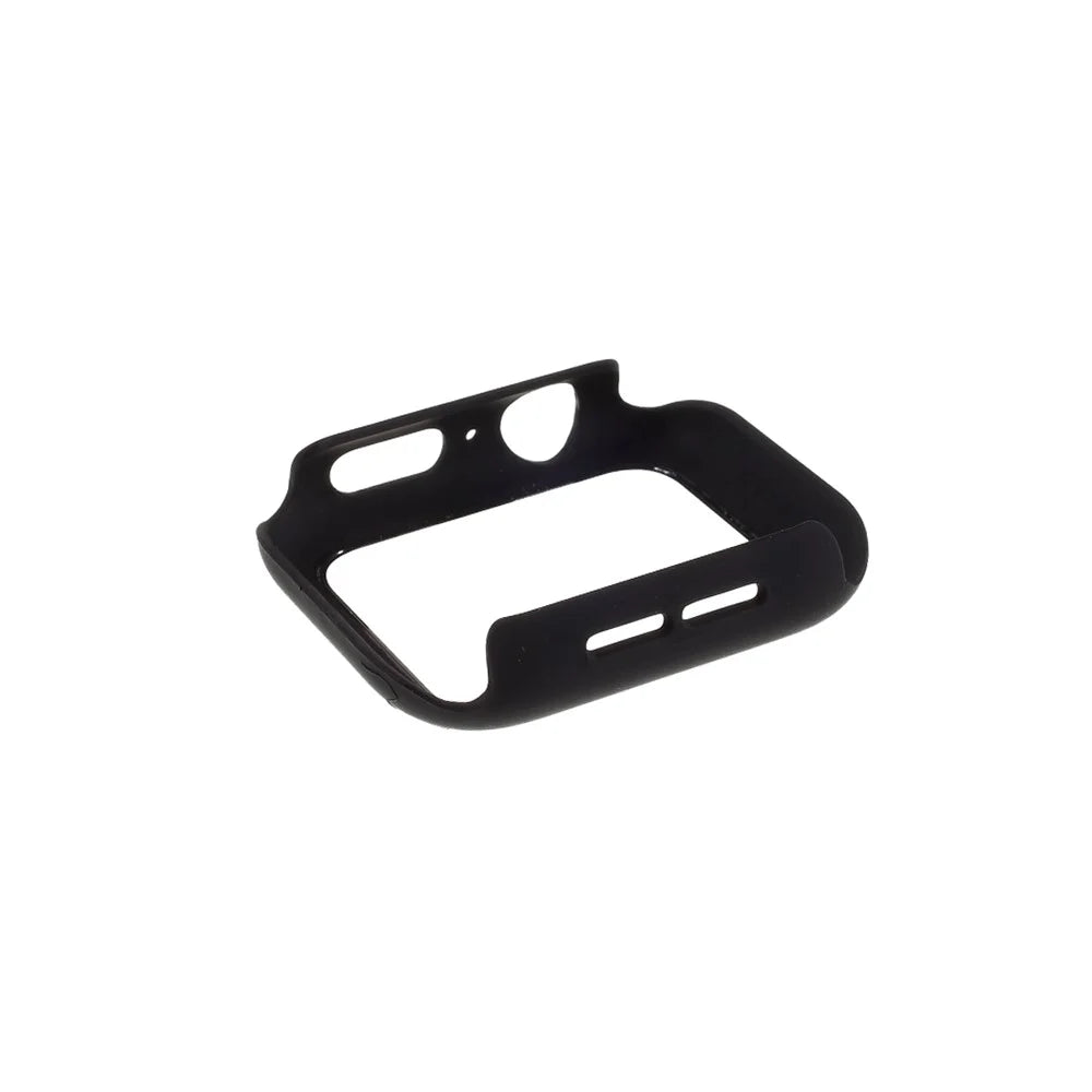 All Around Hard PC Protective Cover Built-in Screen Protector for Apple Watch Series 4/5/6/SE 40mm - Black - 3