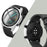 Rubberized PC Frame + Tempered Glass Screen Case with Scale for Huawei Watch GT 2 46mm - Silver - 7