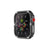 Rhinestone Decor PC Frame Case for Apple Watch Series SE3 / SE2 / SE1 /  6 / 5 / 4 44mm with Tempered Glass Screen Protector - Black - 3