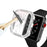 Rhinestone Decor Tempered Glass+PC All-round Protective Watch Case for Apple Watch Series 3/2/1 38mm - Silver - 4