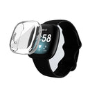 ENKAY HAT PRINCE Full-Protection TPU Watch Case for Fitbit Versa 3 / Fitbit Sense - Transparent - 2
