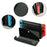Floating Wall Shelf Wall Mount Acrylic Holder for Nintendo Switch Dock - Black - 1