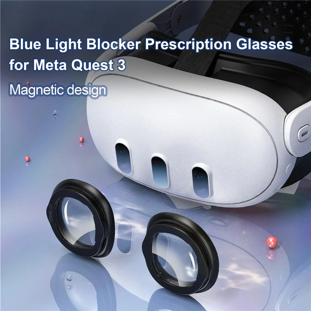 STARTRC GAMES For Meta Quest 3 VR Glasses Anti-Scratch Ring Lens + Protective Cover Set (Non-Prescription Lens) - 2
