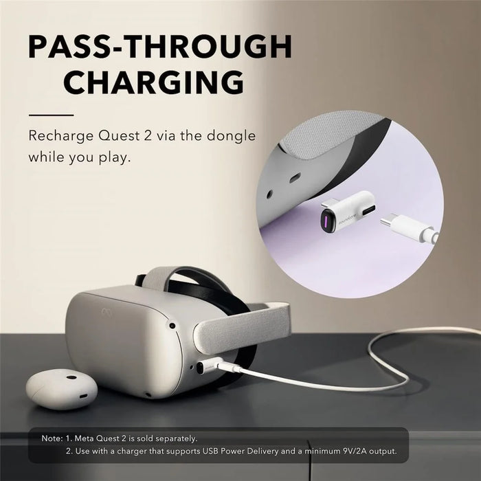 SOUNDCORE VR P10 TWS Bluetooth-compatible Earphone Ultra-Low Latency VR E-Sports Gaming Wireless Headset - 4