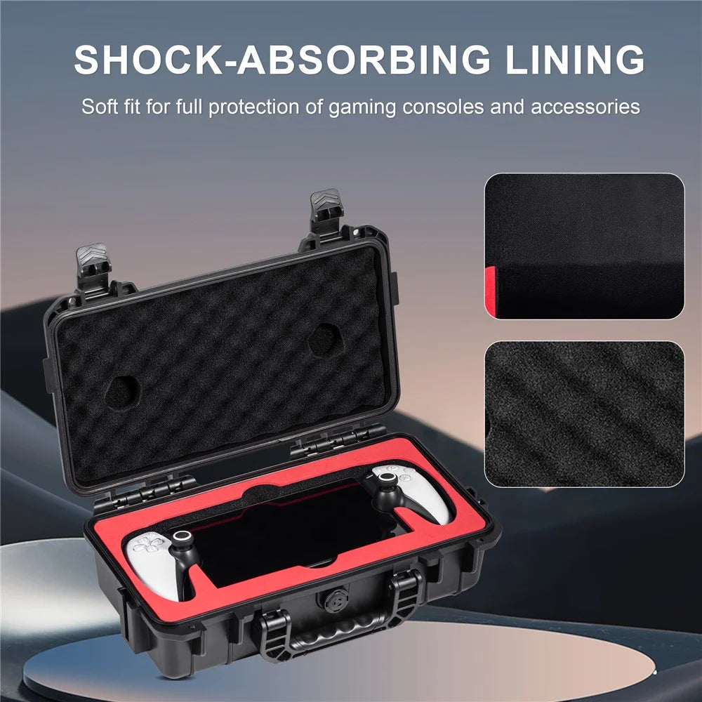 STARTRC GAMES For Sony Playstation Portal Waterproof Handbag Game Console Storage Bag - 4
