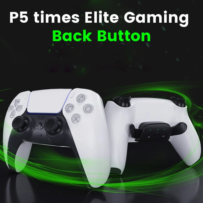 DATA FROG For Sony Playstation 5 Controller Back Button Attachment Wireless Gamepad Back Button - Black - 2