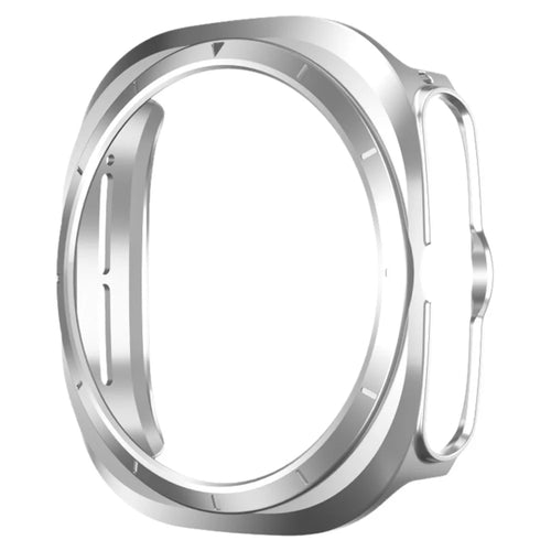 For Samsung Galaxy Watch Ultra (2025) 47mm / Ultra 47mm Hard PC Case Hollow Watch Cover - Silver - 1