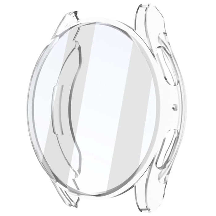 For Samsung Galaxy Watch7 40mm Clear Case Integrate Screen Guard Soft TPU Watch Case Cover - 1