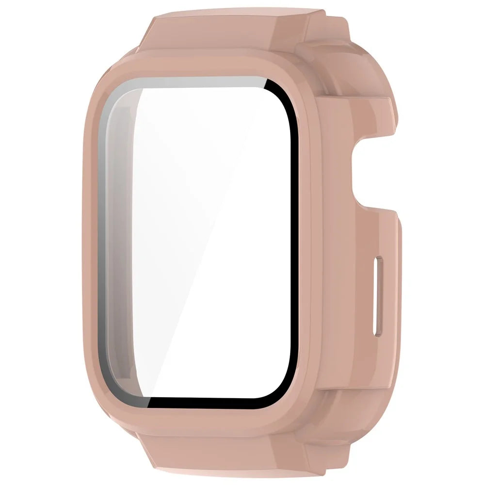 For Mibro Children's Phone Watch T6C Case Hard PC Full Coverage Protective Cover - Pink - 3
