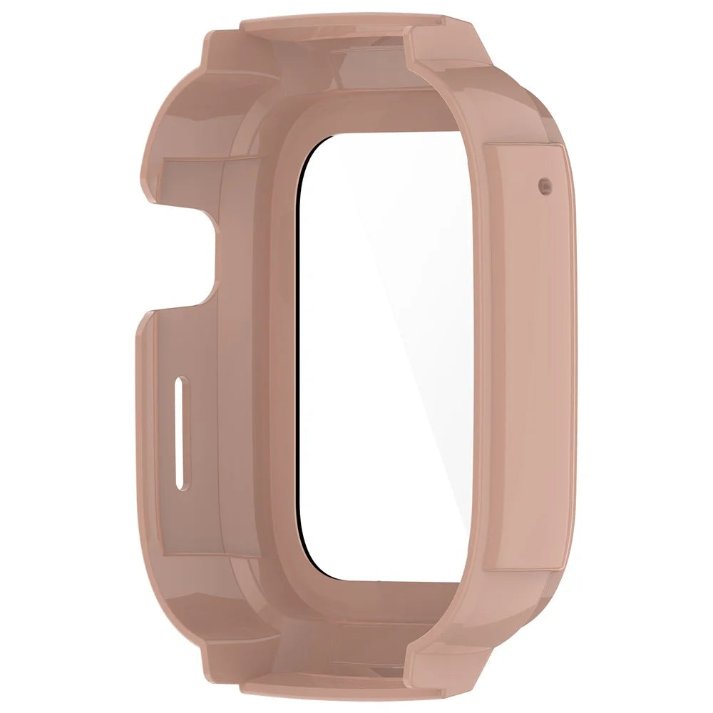 For Mibro Children's Phone Watch T6C Case Hard PC Full Coverage Protective Cover - Pink - 4