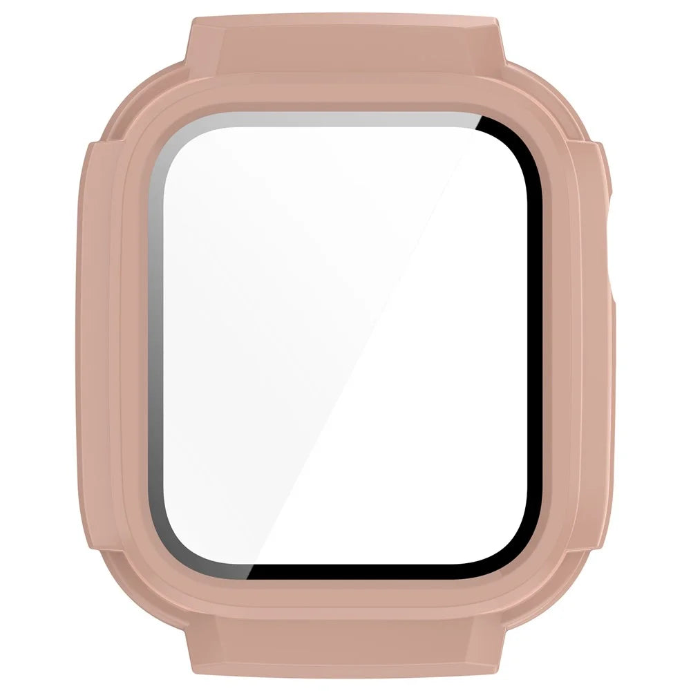 For Mibro Children's Phone Watch T6C Case Hard PC Full Coverage Protective Cover - Pink - 5