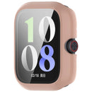 For vivo Watch GT Case Full Coverage PC Cover with Tempered Glass Screen Protector - Pink - 2