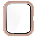 For vivo Watch GT Case Full Coverage PC Cover with Tempered Glass Screen Protector - Pink - 5