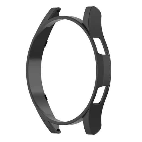 For Samsung Galaxy Watch FE 40mm SM-R861 Watch Case Hard PC Hollow Half Cover -  Black - 1