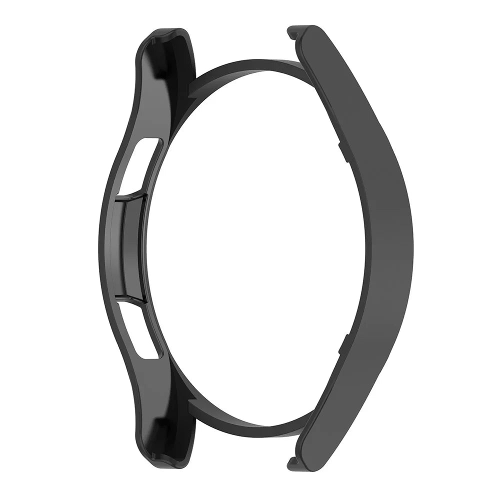 For Samsung Galaxy Watch FE 40mm SM-R861 Watch Case Hard PC Hollow Half Cover -  Black - 2