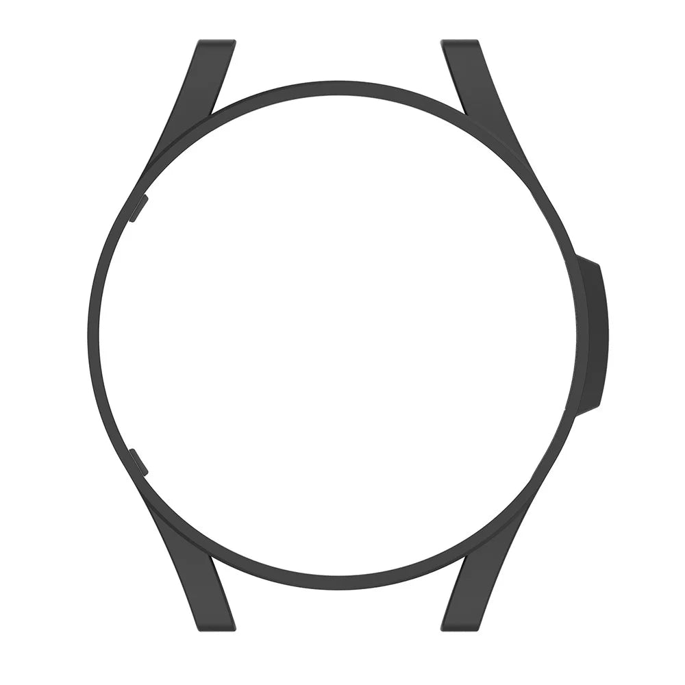 For Samsung Galaxy Watch FE 40mm SM-R861 Watch Case Hard PC Hollow Half Cover -  Black - 3