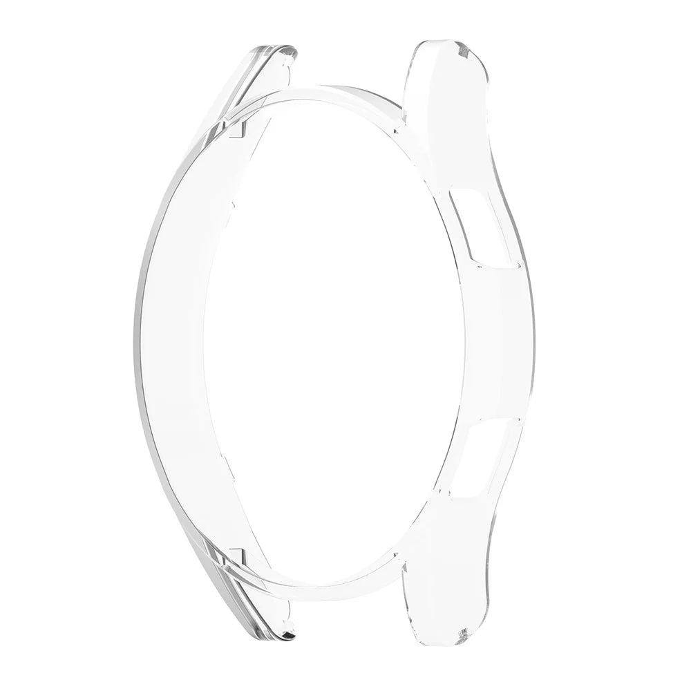 For Samsung Galaxy Watch FE 40mm SM-R861 PC Watch Case Hollow Half Cover - Clear - 1