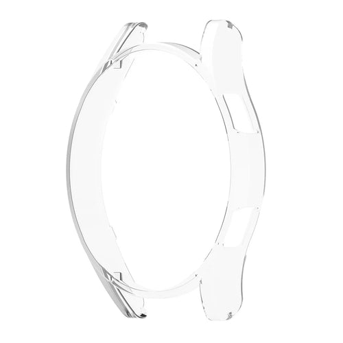 For Samsung Galaxy Watch FE 40mm SM-R861 PC Watch Case Hollow Half Cover - Clear - 1