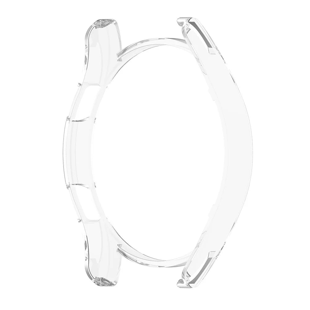 For Samsung Galaxy Watch FE 40mm SM-R861 PC Watch Case Hollow Half Cover - Clear - 2