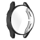 For Samsung Galaxy Watch FE 40mm Watch Case Full Protection Electroplating TPU Cover - Black - 2