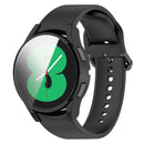 For Samsung Galaxy Watch FE 40mm Watch Case Full Protection Electroplating TPU Cover - Black - 4