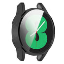 For Samsung Galaxy Watch FE 40mm Watch Case Full Protection Electroplating TPU Cover - Black - 5