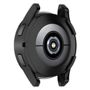 For Samsung Galaxy Watch FE 40mm Watch Case Full Protection Electroplating TPU Cover - Black - 6
