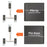 DATA FROG 1 Set for Sony PS4 Slim / Playstation 4 / 4 Pro Game Console Storage Stand Wall Mounted Rack - For Sony Playstation 4 - 2