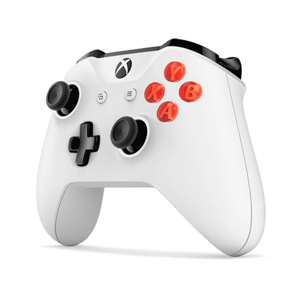 DATA FROG For Xbox One S / Xbox One / Xbox Elite Controller ABXY Buttons Replacement Gamepad Buttons - Red - 4
