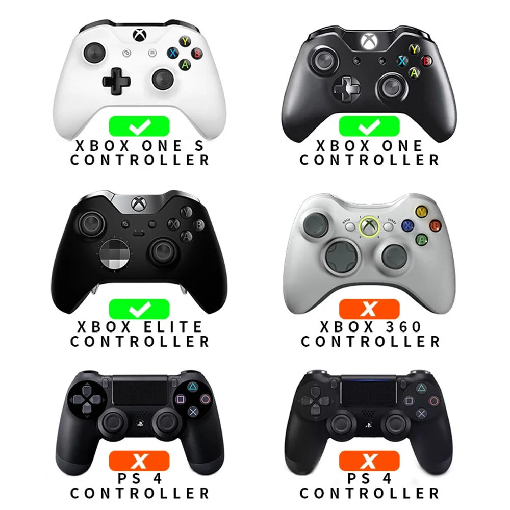 DATA FROG For Xbox One S / Xbox One / Xbox Elite Controller ABXY Buttons Replacement Gamepad Buttons - Red - 5