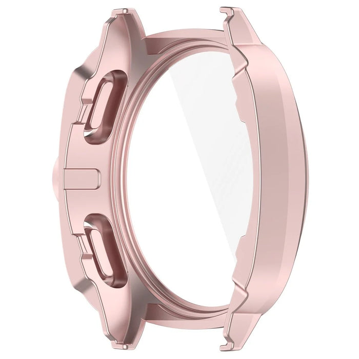 For Samsung Galaxy Watch7 40mm Anti-Drop Watch Case TPU Protective Frame - Pink - 3