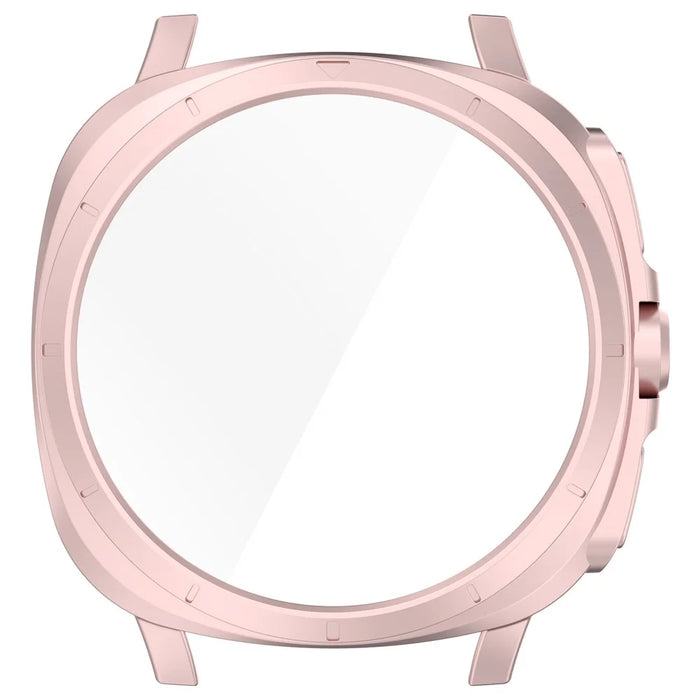 For Samsung Galaxy Watch7 40mm Anti-Drop Watch Case TPU Protective Frame - Pink - 4