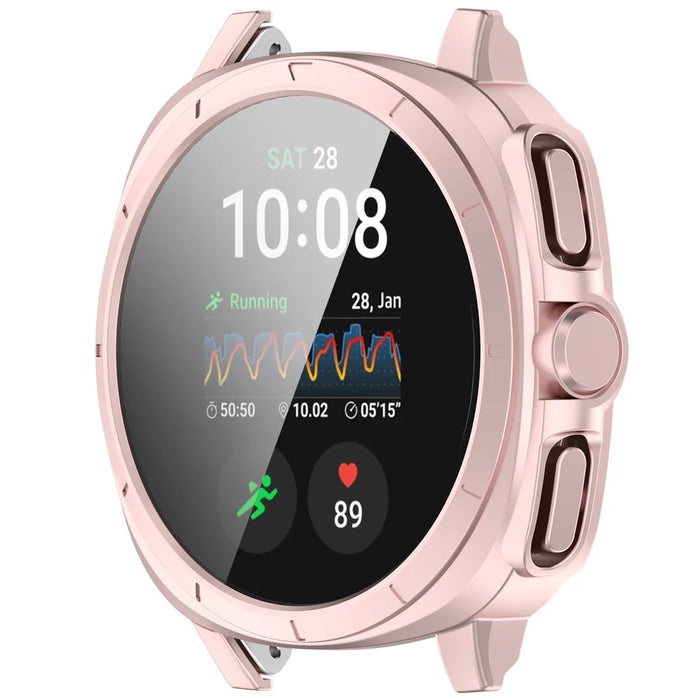 For Samsung Galaxy Watch7 40mm Anti-Drop Watch Case TPU Protective Frame - Pink - 5
