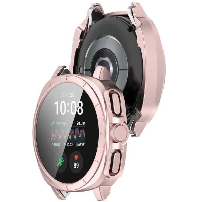 For Samsung Galaxy Watch7 40mm Anti-Drop Watch Case TPU Protective Frame - Pink - 6