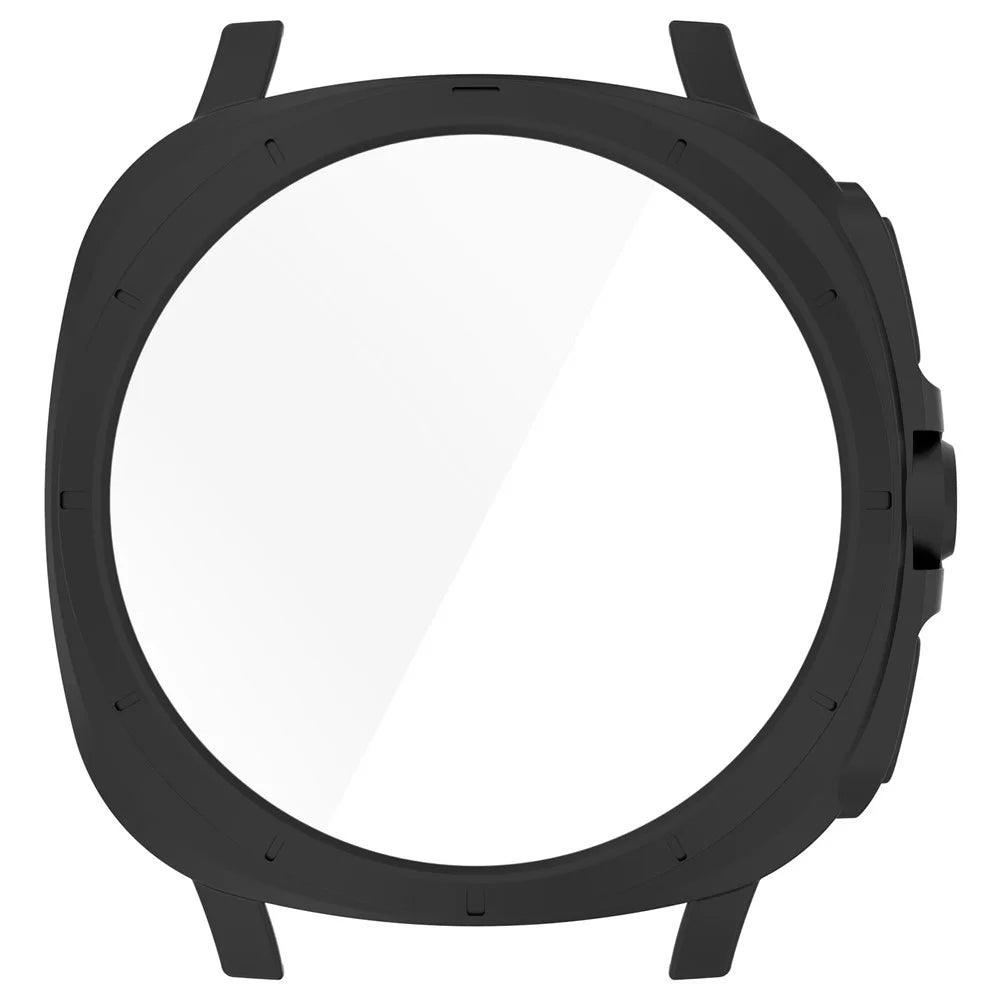 For Samsung Galaxy Watch7 44mm to Galaxy Watch Ultra Transfer Case Hard PC Watch Case Cover - Black - 6
