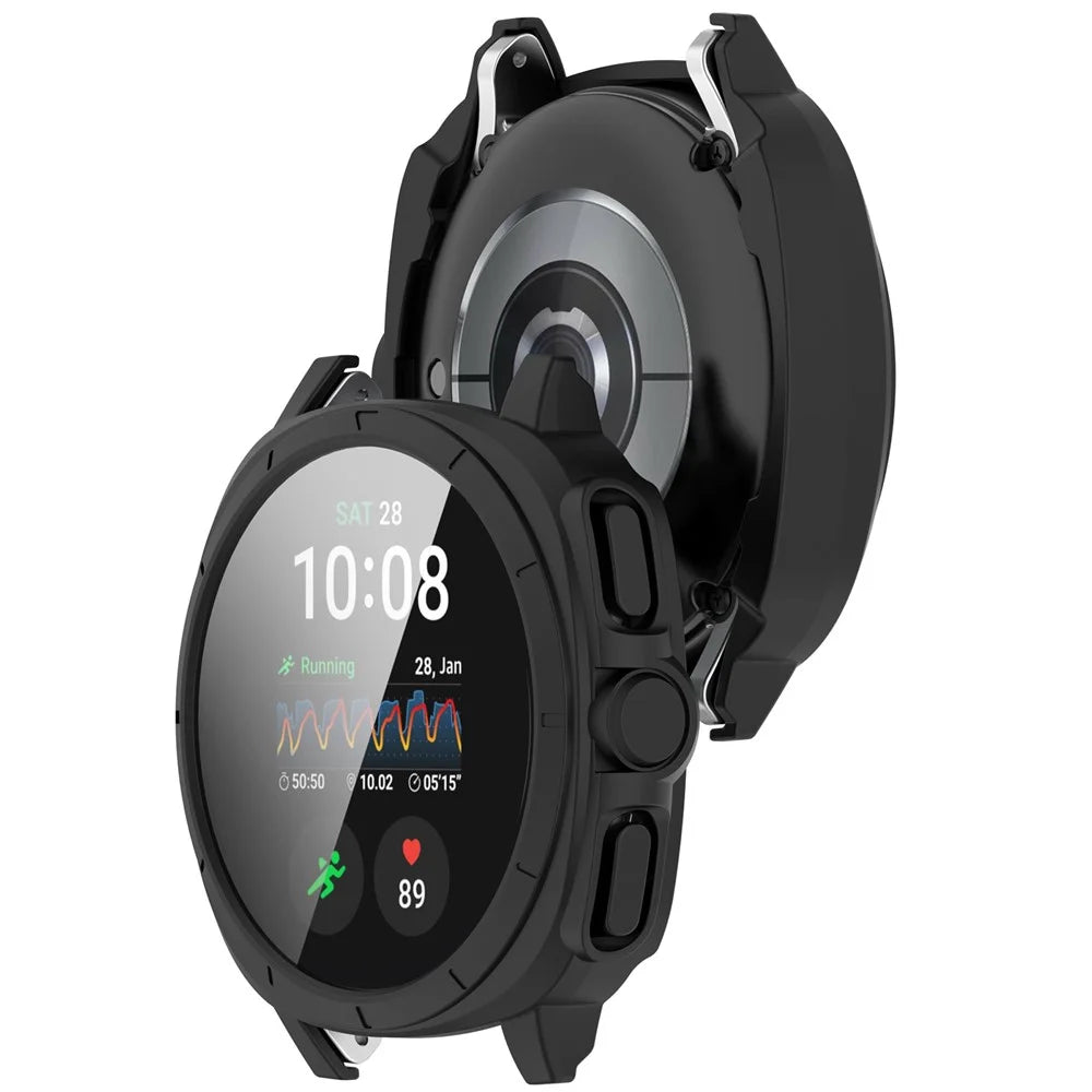 For Samsung Galaxy Watch7 40mm to Galaxy Watch Ultra Case Hard PC Watch Case Transfer Cover - Black - 3