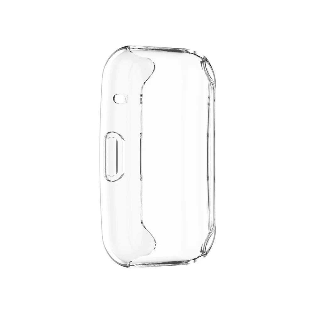 Electroplating TPU Watch Cover for Huawei Watch Fit All-round Protective Protector - Transparent - 4