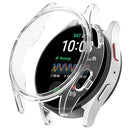 For Samsung Galaxy Watch7 40mm Clear Case Hollow-Out PC Watch Cover - Transparent - 1