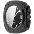 For Samsung Galaxy Watch Ultra (2025) 47mm / Ultra 47mm PC Watch Case Anti-Scratch Cover with Tempered Glass Film - Black - 2